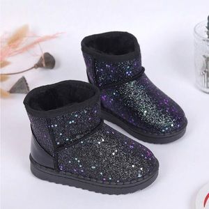 Girls' Snow Boots- Size US (1) EUR (32)